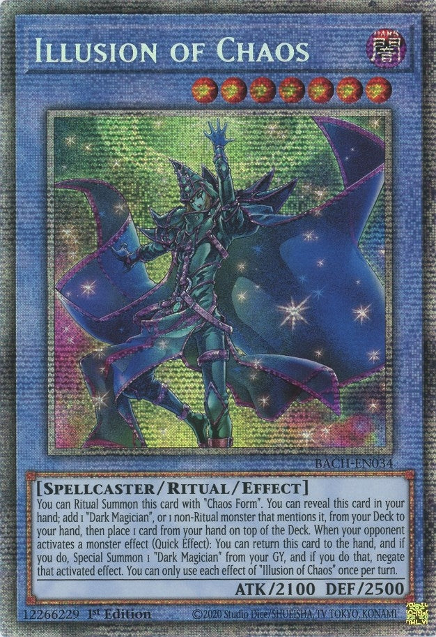 Image for Illusion of Chaos (Starlight Rare) (Battle of Chaos) (BACH-EN034) - YuGiOh