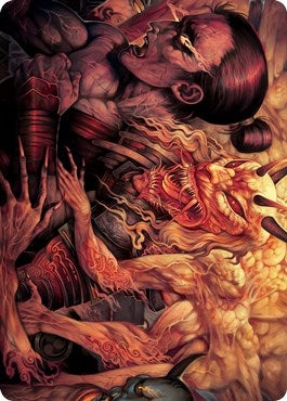 Image for Gift of Wrath Art Card (Art Series: Kamigawa: Neon Dynasty) (11) - Magic: The Gathering