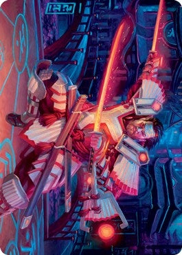 Image for Isshin, Two Heavens as One Art Card (14/81) (Art Series: Kamigawa: Neon Dynasty) (14) - Magic: The Gathering