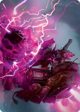 Image for Voltage Surge Art Card (Art Series: Kamigawa: Neon Dynasty) (15) - Magic: The Gathering