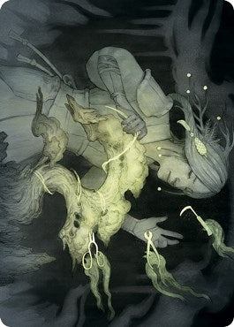 Image for Careful Cultivation Art Card (Art Series: Kamigawa: Neon Dynasty) (21) - Magic: The Gathering