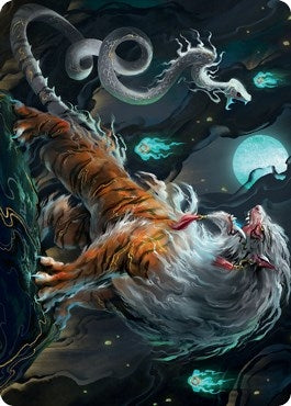 Image for Gloomshrieker Art Card (Art Series: Kamigawa: Neon Dynasty) (28) - Magic: The Gathering
