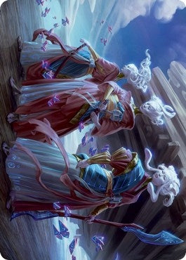 Image for Guardians of Oboro Art Card (Art Series: Kamigawa: Neon Dynasty) (30) - Magic: The Gathering