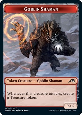 Image for Goblin Shaman Token (Kamigawa: Neon Dynasty) (8) - Magic: The Gathering
