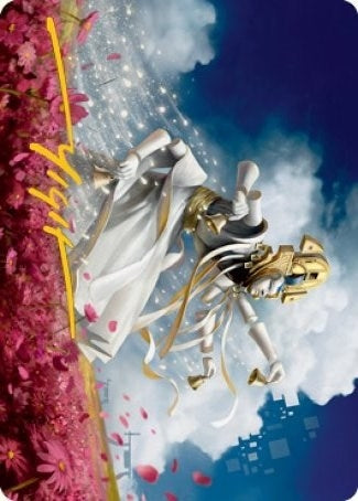 Image for Myojin of Blooming Dawn Art Card (Gold-Stamped Signature) (Art Series: Kamigawa: Neon Dynasty) (33) - Magic: The Gathering