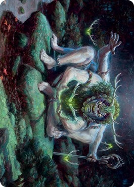 Image for Myojin of Towering Might Art Card (Art Series: Kamigawa: Neon Dynasty) (34) - Magic: The Gathering