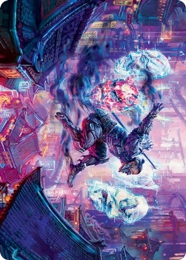 Image for Thousand-Faced Shadow Art Card (Art Series: Kamigawa: Neon Dynasty) (37) - Magic: The Gathering