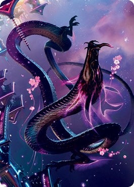 Image for Junji, the Midnight Sky Art Card (38/81) (Art Series: Kamigawa: Neon Dynasty) (38) - Magic: The Gathering