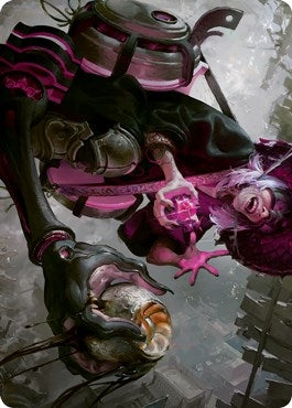 Image for Undercity Scrounger Art Card (Art Series: Kamigawa: Neon Dynasty) (42) - Magic: The Gathering