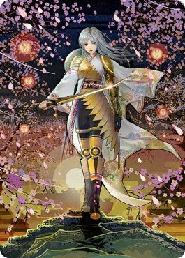 Image for The Wandering Emperor Art Card (50/81) (Art Series: Kamigawa: Neon Dynasty) (50) - Magic: The Gathering