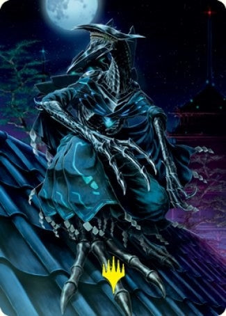 Image for Jin-Gitaxias, Progress Tyrant Art Card (Gold-Stamped Signature) (Art Series: Kamigawa: Neon Dynasty) (52) - Magic: The Gathering