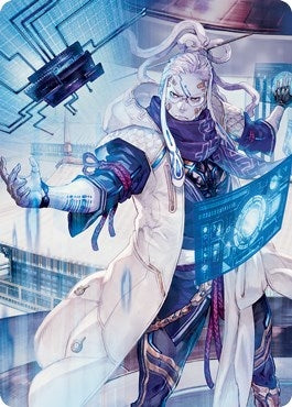 Image for Tameshi, Reality Architect Art Card (53/81) (Art Series: Kamigawa: Neon Dynasty) (53) - Magic: The Gathering