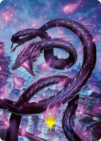 Image for Junji, the Midnight Sky Art Card (58/81) (Gold-Stamped Signature) (Art Series: Kamigawa: Neon Dynasty) (58) - Magic: The Gathering
