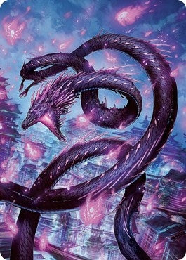 Image for Junji, the Midnight Sky Art Card (58/81) (Art Series: Kamigawa: Neon Dynasty) (58) - Magic: The Gathering