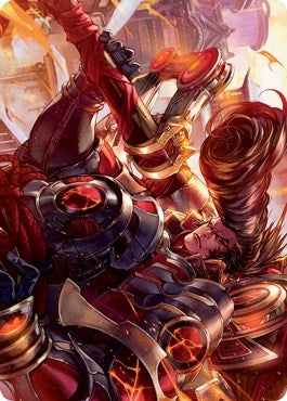 Image for Upriser Renegade Art Card (Art Series: Kamigawa: Neon Dynasty) (65) - Magic: The Gathering