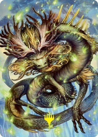 Image for Kura, the Boundless Sky Art Card (Gold-Stamped Signature) (Art Series: Kamigawa: Neon Dynasty) (66) - Magic: The Gathering