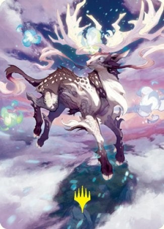 Image for Hinata, Dawn-Crowned Art Card (Gold-Stamped Signature) (Art Series: Kamigawa: Neon Dynasty) (68) - Magic: The Gathering