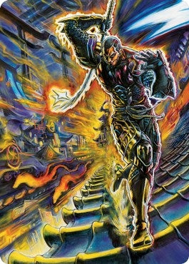 Image for Kaito Shizuki Art Card (71/81) (Art Series: Kamigawa: Neon Dynasty) (71) - Magic: The Gathering