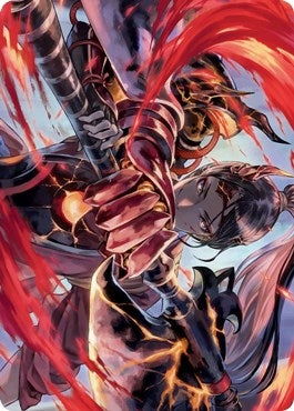 Image for Risona, Asari Commander Art Card (Art Series: Kamigawa: Neon Dynasty) (72) - Magic: The Gathering