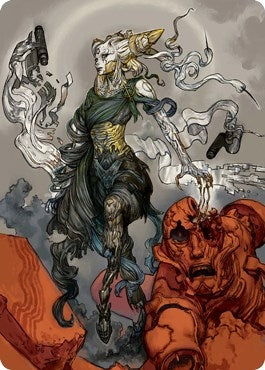 Image for Tamiyo, Compleated Sage Art Card (Art Series: Kamigawa: Neon Dynasty) (76) - Magic: The Gathering