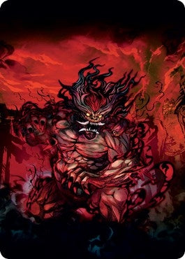 Image for Vessel of the All-Consuming Art Card (Art Series: Kamigawa: Neon Dynasty) (77) - Magic: The Gathering