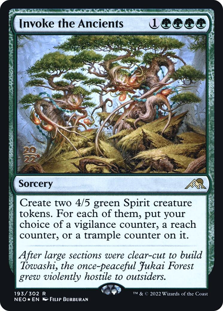 Image for Invoke the Ancients (Prerelease Cards) (193) - Magic: The Gathering
