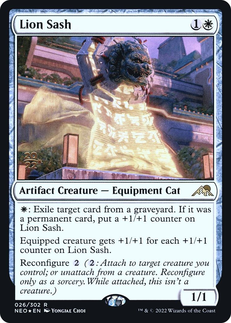 Image for Lion Sash (Prerelease Cards) (26) - Magic: The Gathering