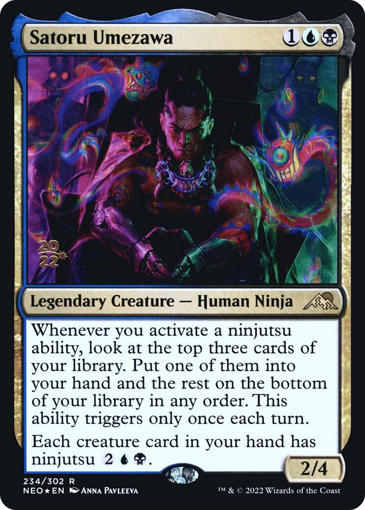 Image for Satoru Umezawa (Prerelease Cards) (234) - Magic: The Gathering