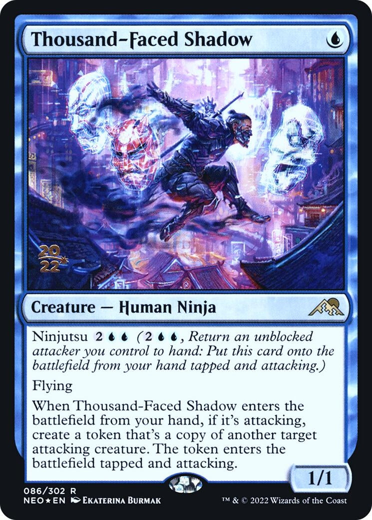 Image for Thousand-Faced Shadow (Prerelease Cards) (86) - Magic: The Gathering