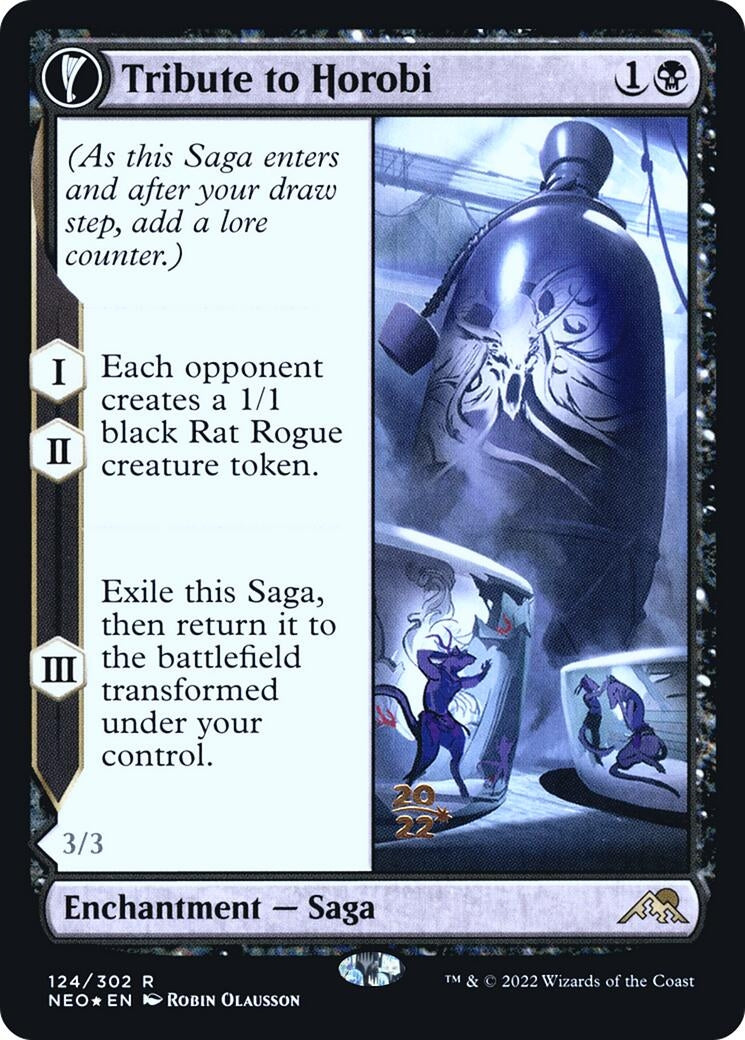 Image for Tribute to Horobi (Prerelease Cards) (124) - Magic: The Gathering