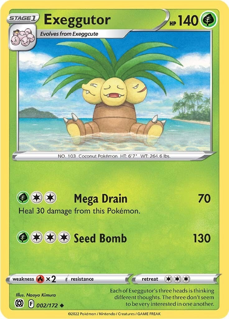 Image for Exeggutor (SWSH09: Brilliant Stars) (002/172) - Pokemon