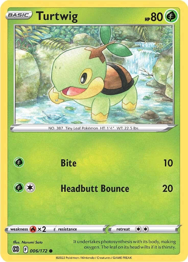 Image for Turtwig (SWSH09: Brilliant Stars) (006/172) - Pokemon