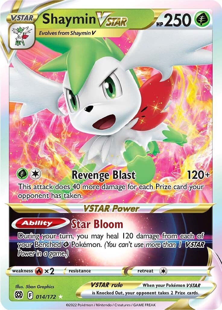 Image for Shaymin VSTAR (SWSH09: Brilliant Stars) (014/172) - Pokemon