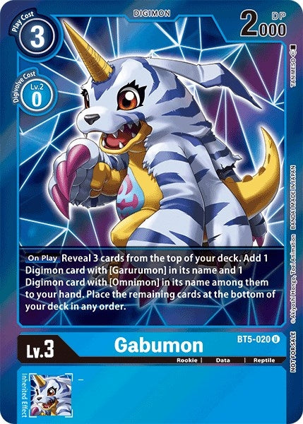 Image for Gabumon (Event Pack 2) (BT05) (5020)