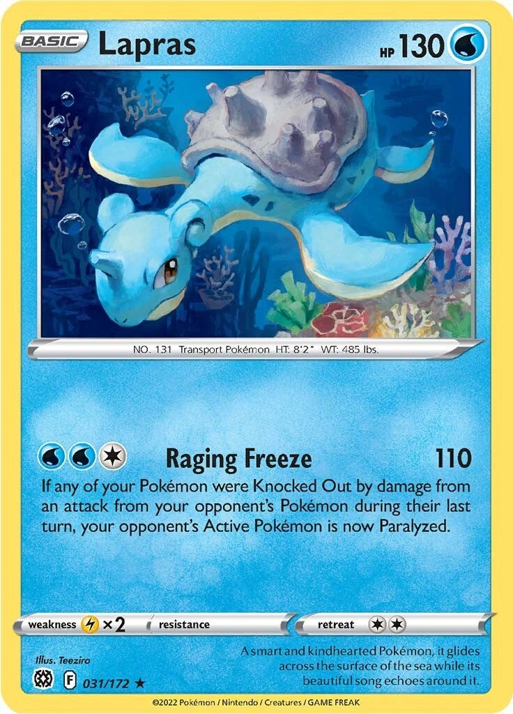 Image for Lapras (SWSH09: Brilliant Stars) (031/172) - Pokemon