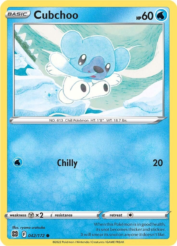 Image for Cubchoo (SWSH09: Brilliant Stars) (042/172) - Pokemon
