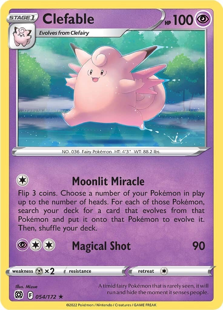 Image for Clefable (SWSH09: Brilliant Stars) (054/172) - Pokemon