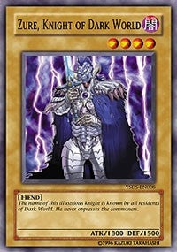 Image for Zure, Knight of Dark World (Starter Deck: Syrus Truesdale) (YSDS-EN008) - YuGiOh