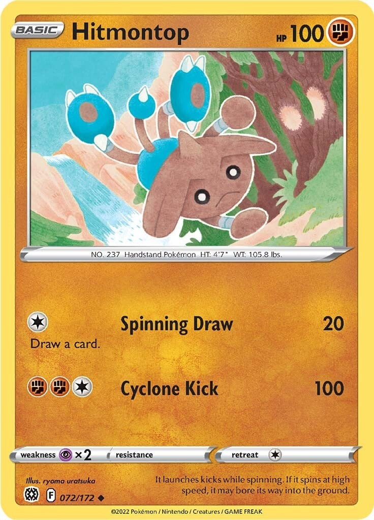 Image for Hitmontop (SWSH09: Brilliant Stars) (072/172) - Pokemon