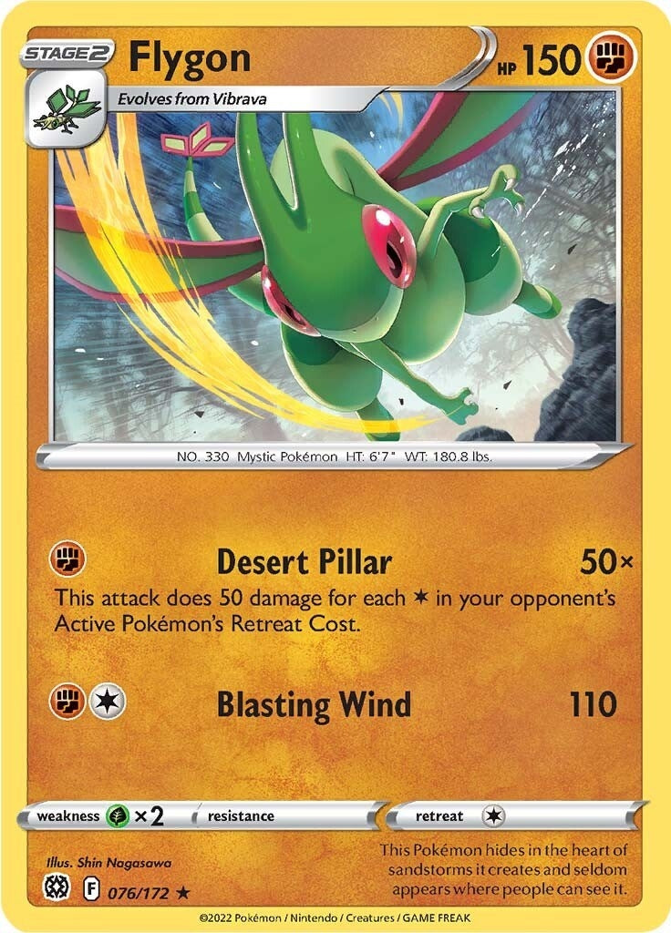 Image for Flygon (SWSH09: Brilliant Stars) (076/172) - Pokemon