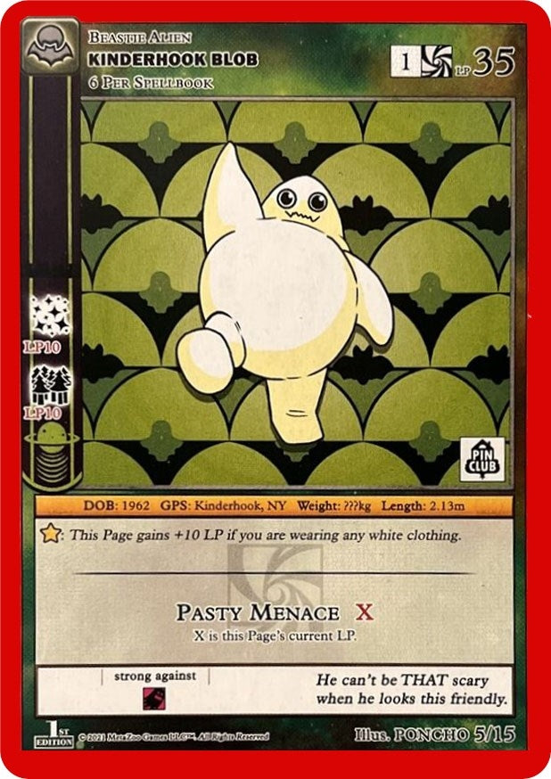 Image for Kinderhook Blob (Pin Club Nightfall Mystery Collection 1st Edition) (Miscellaneous Promos) (5/15) - MetaZoo