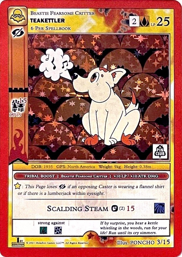 Image for Teakettler (Pin Club Nightfall Mystery Collection 1st Edition) (Miscellaneous Promos) (4/15) - MetaZoo