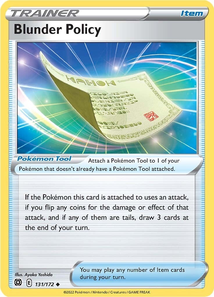Image for Blunder Policy (SWSH09: Brilliant Stars) (131/172) - Pokemon