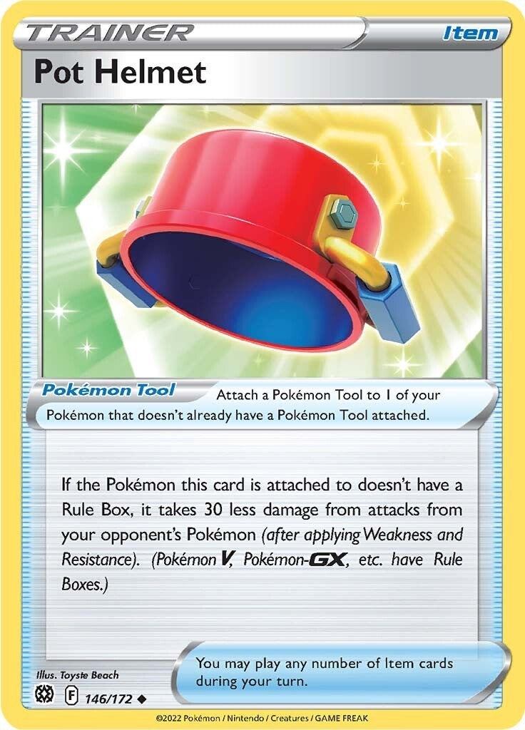 Image for Pot Helmet (SWSH09: Brilliant Stars) (146/172) - Pokemon