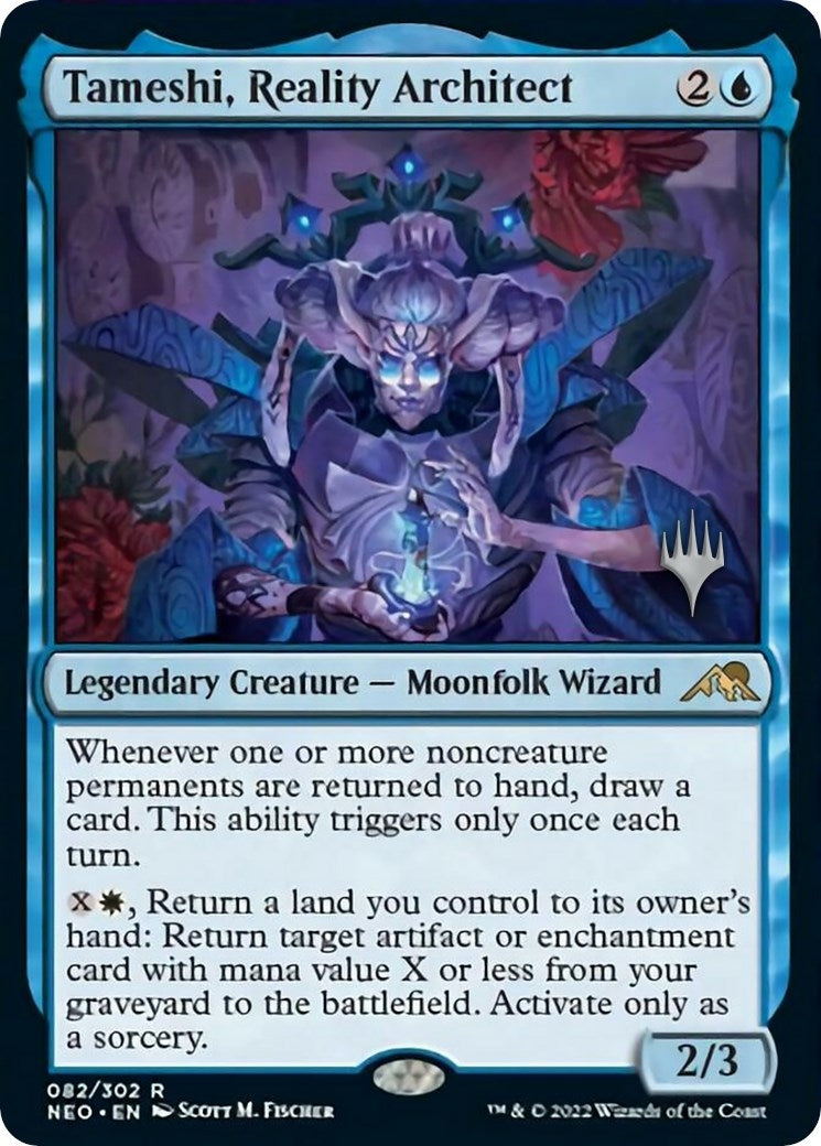 Image for Tameshi, Reality Architect (Promo Pack: Kamigawa: Neon Dynasty) (82) - Magic: The Gathering