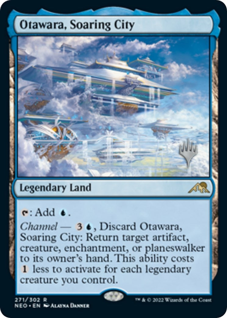 Image for Otawara, Soaring City (Promo Pack: Kamigawa: Neon Dynasty) (271) - Magic: The Gathering