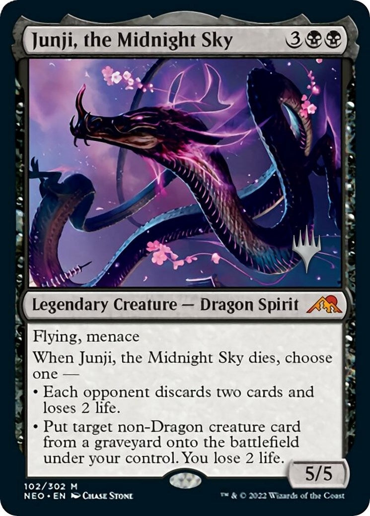 Image for Junji, the Midnight Sky (Promo Pack: Kamigawa: Neon Dynasty) (102) - Magic: The Gathering
