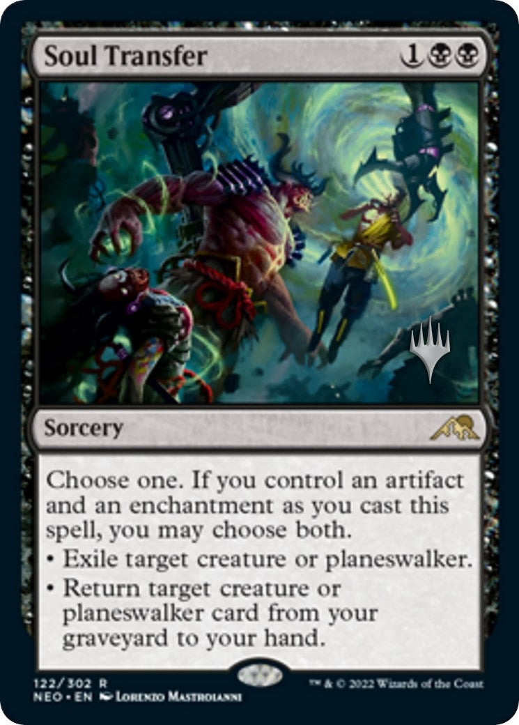 Image for Soul Transfer (Promo Pack: Kamigawa: Neon Dynasty) (122) - Magic: The Gathering