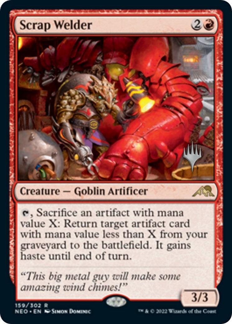 Image for Scrap Welder (Promo Pack: Kamigawa: Neon Dynasty) (159) - Magic: The Gathering