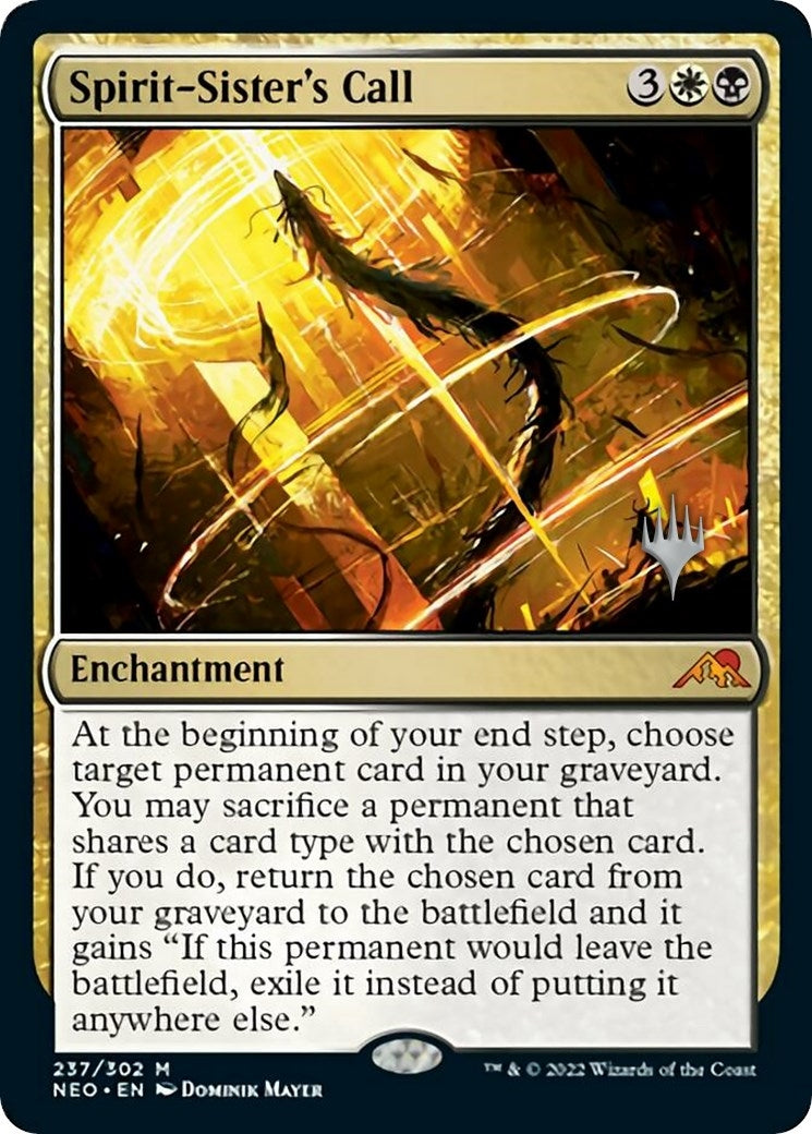 Image for Spirit-Sister's Call (Promo Pack: Kamigawa: Neon Dynasty) (237) - Magic: The Gathering